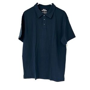 Built different NWOT men’s blue Polo Shirt XL